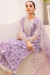 PLS-31  3PC SILK LAWN   STITCHED I UNSTITCHED