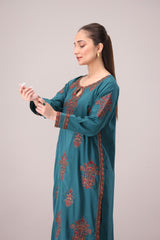 LEM-34 2PC EMBROIDERED LAWN STITCHED