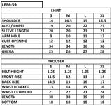 LEM-59 2PC STITCHED
