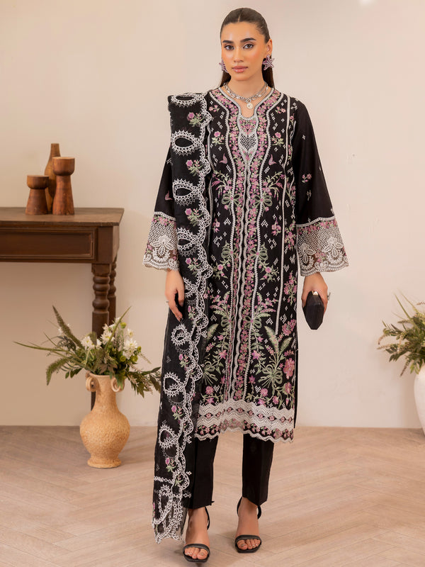ZA-06 LAWN 3PC STITCHED