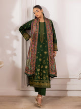 ZE-08 LAWN EMBROIDERED 3PC STITCHED/UNSTITCHED