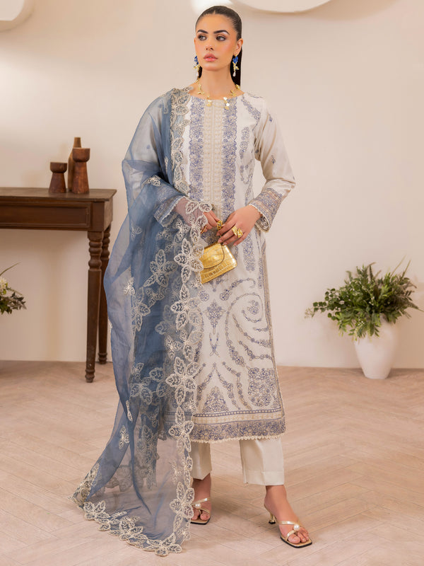 ZA-05 LAWN 3PC STITCHED