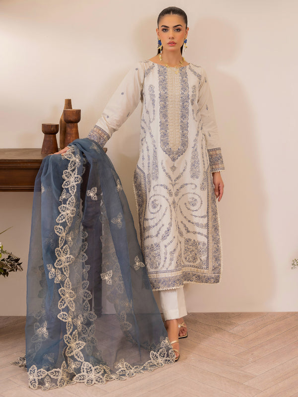 ZA-05 LAWN 3PC STITCHED