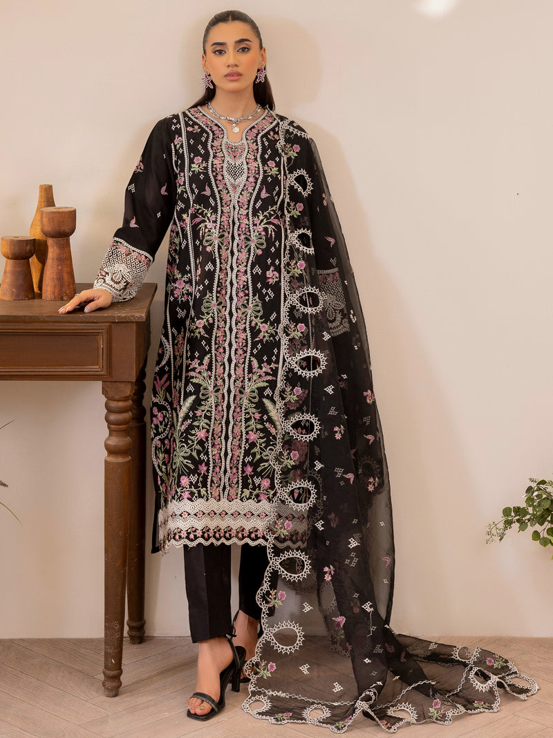 ZA-06 LAWN 3PC STITCHED