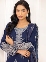 ZE-04 LAWN EMBROIDERED 3PC STITCHED/UNSTITCHED