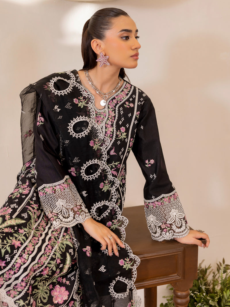 ZA-06 LAWN 3PC STITCHED