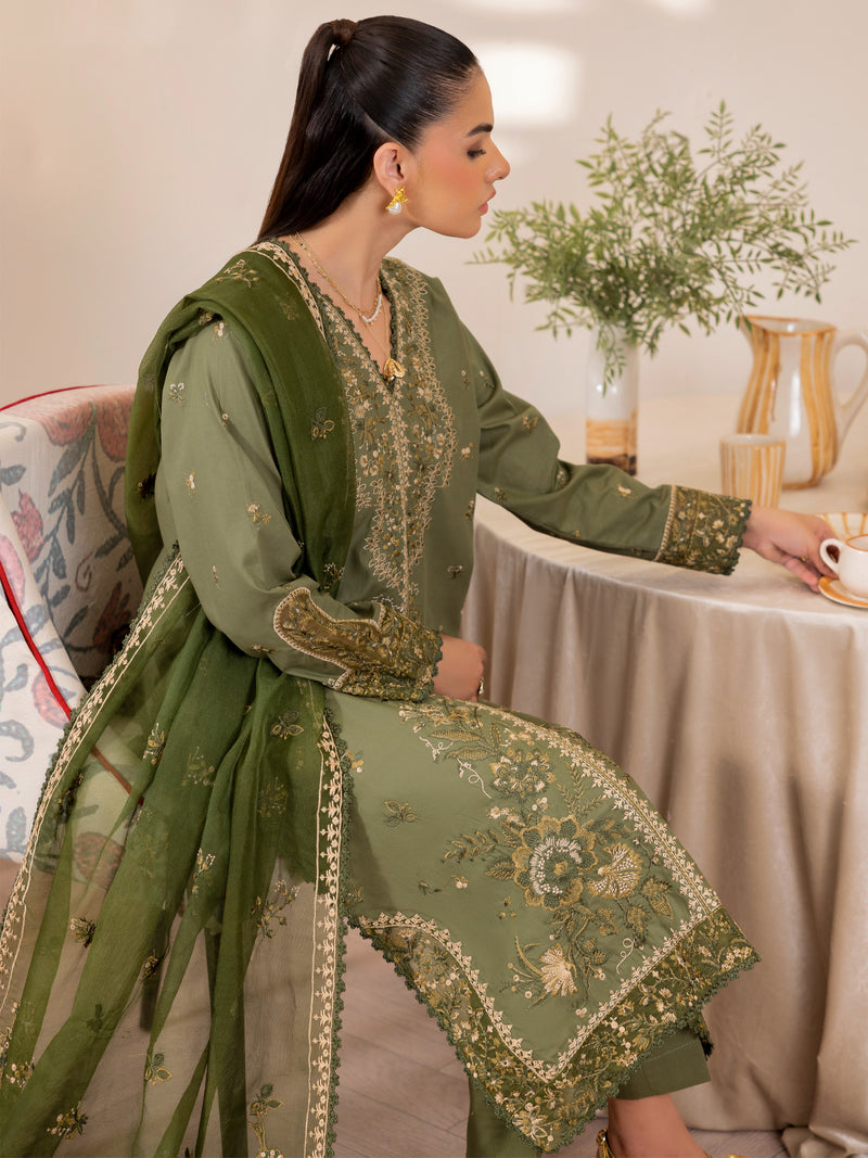 ZA-02 LAWN 3PC STITCHED