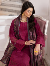 ZE-06 LAWN EMBROIDERED 3PC STITCHED/UNSTITCHED