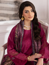ZE-06 LAWN EMBROIDERED 3PC STITCHED/UNSTITCHED