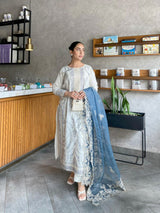 ZA-05 LAWN 3PC STITCHED