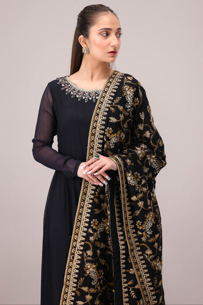 MDS-101 DHANAK EMBROIDERED SHAWL