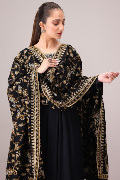 MDS-101 DHANAK EMBROIDERED SHAWL