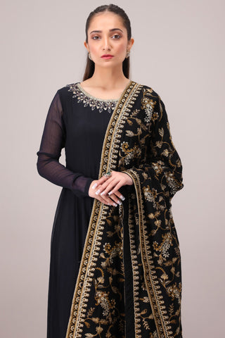 MDS-101 DHANAK EMBROIDERED SHAWL