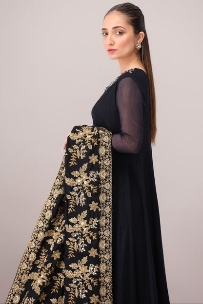 MDS-102 DHANAK EMBROIDERED SHAWL