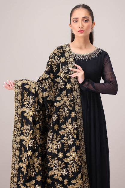 MDS-102 DHANAK EMBROIDERED SHAWL