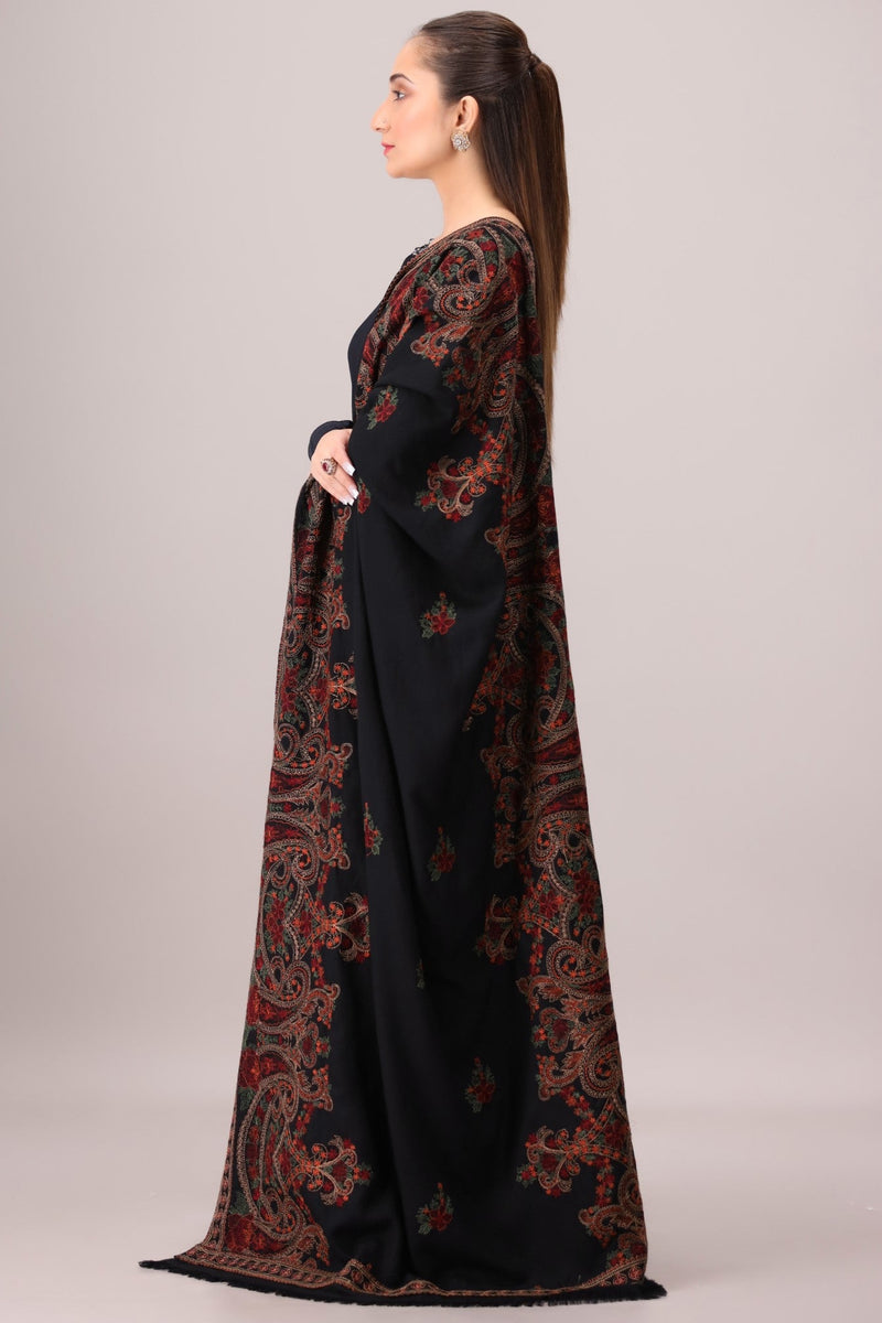 MDS-103 DHANAK EMBROIDERED SHAWL