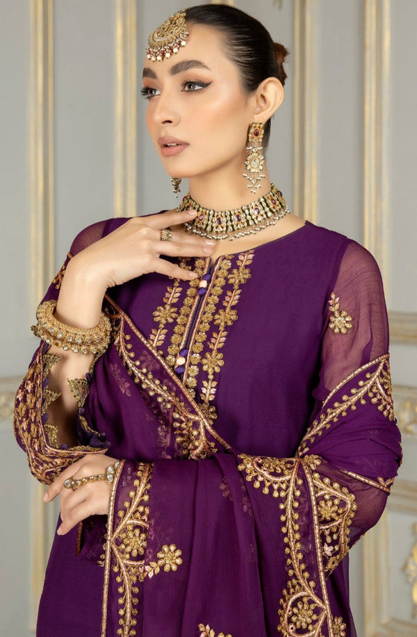 MEC-23 CHIFFON 3PCS UN STITCHED/STITCHED