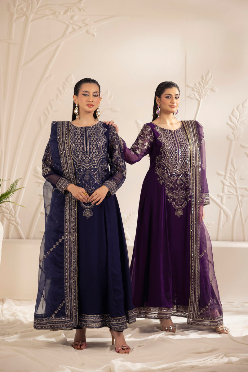 MGG-101 CHIFFON 3PC STITCHED