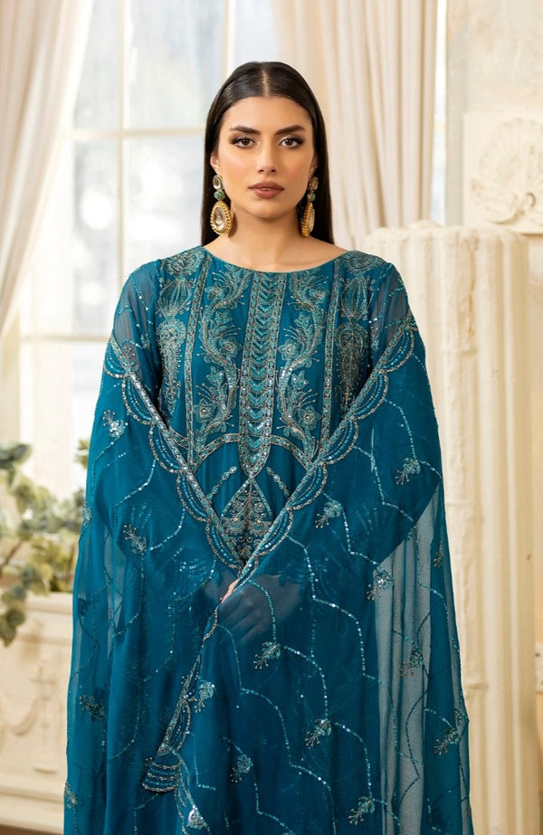 FAHA MGL-01 3PC CHIFFON UNSTITCHED