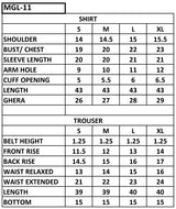 MGL-11 3PC STITCHED