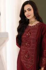 MGS-02 ULFAT 3Pcs Raw Silk STITCHED I UNSTITCHED