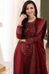 MGS-02 ULFAT 3Pcs Raw Silk STITCHED I UNSTITCHED