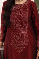 MGS-02 ULFAT 3Pcs Raw Silk STITCHED I UNSTITCHED