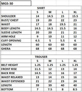 MGS-30 3PCS RAW SILK STITCHED/UNSTITCHED