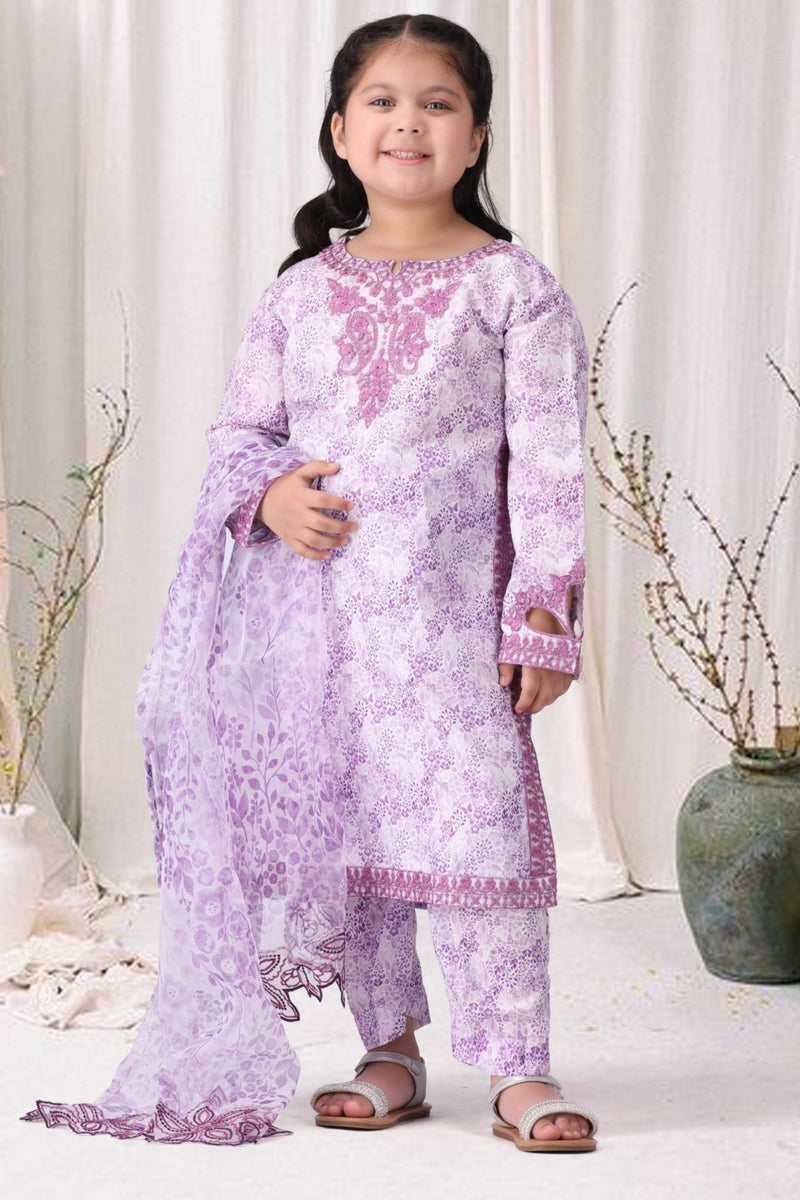 MKA-01 3PC GIRLS STITCHED