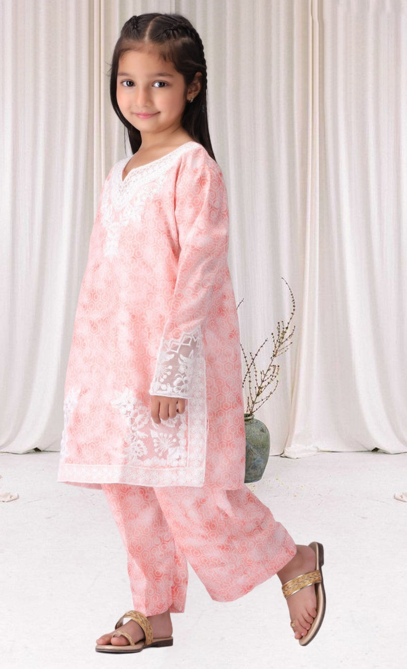 MKA-03 2PC GIRLS STITCHED