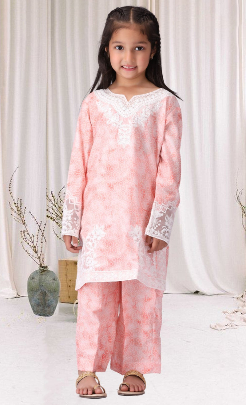 MKA-03 2PC GIRLS STITCHED