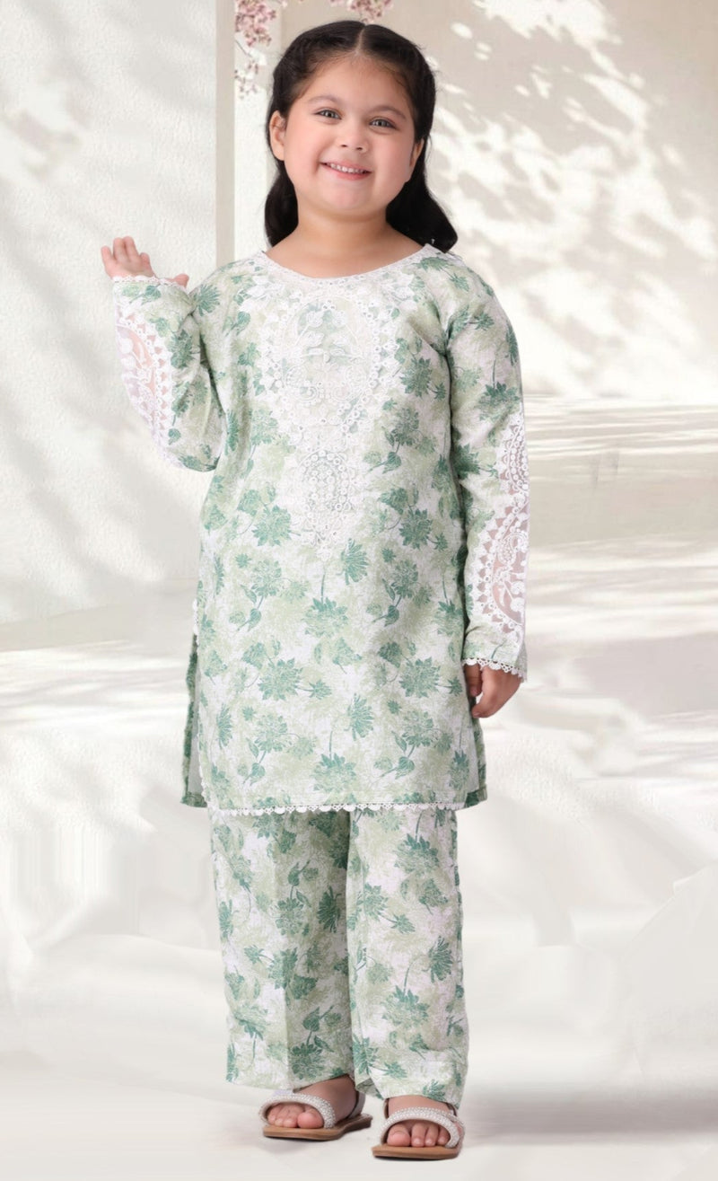 MKA-04 2PC GIRLS STITCHED