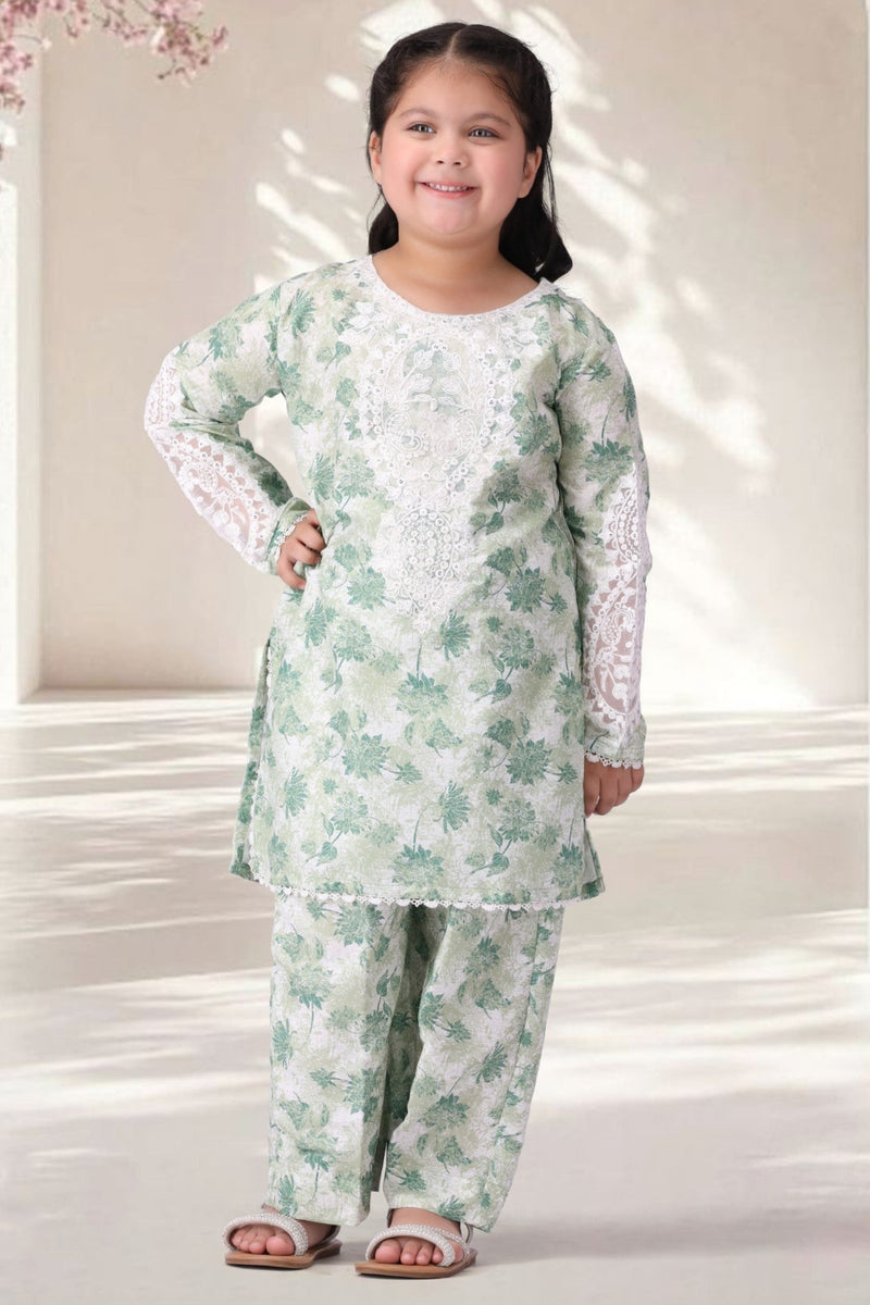 MKA-04 2PC GIRLS STITCHED