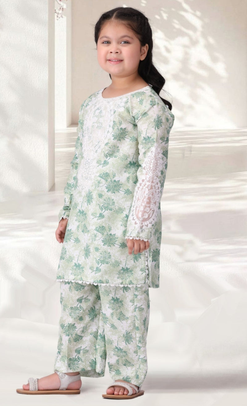 MKA-04 2PC GIRLS STITCHED