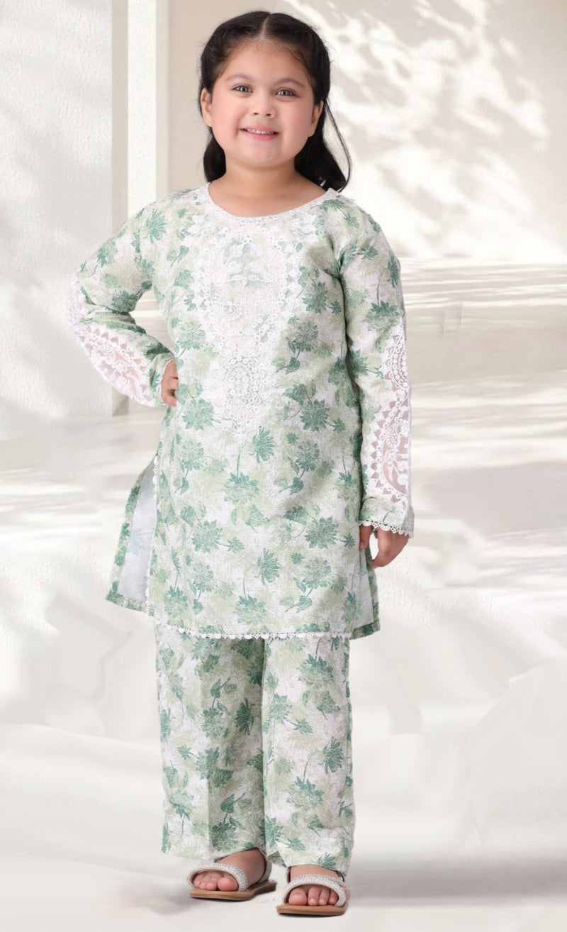 MKA-04 2PC GIRLS STITCHED