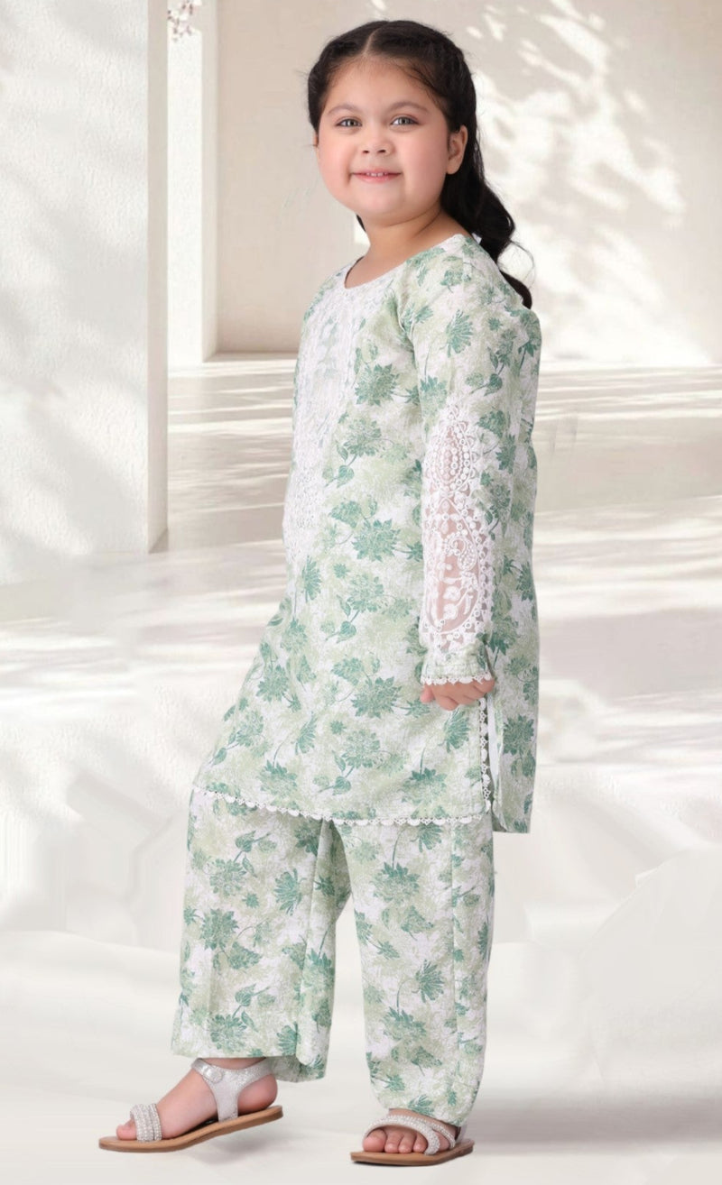 MKA-04 2PC GIRLS STITCHED