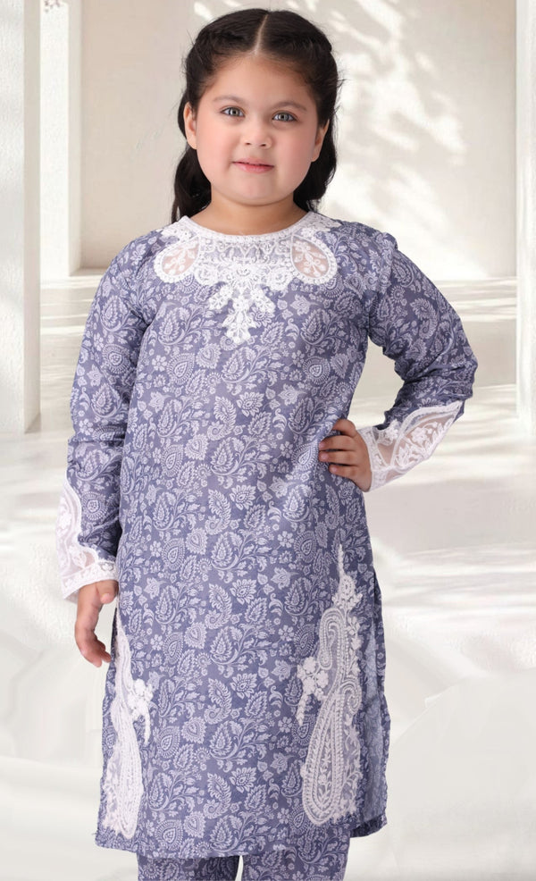 MKA-05 2PC GIRLS STITCHED