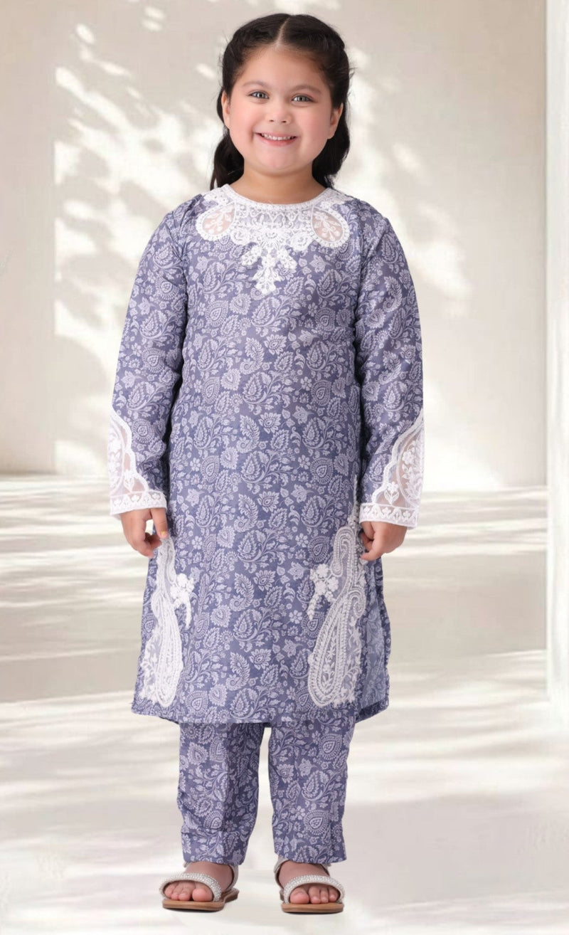 MKA-05 2PC GIRLS STITCHED