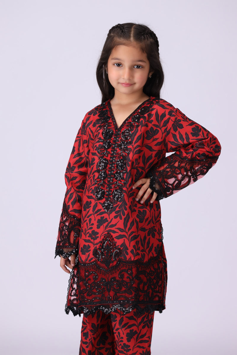 MKA-09 3PC GIRLS STITCHED