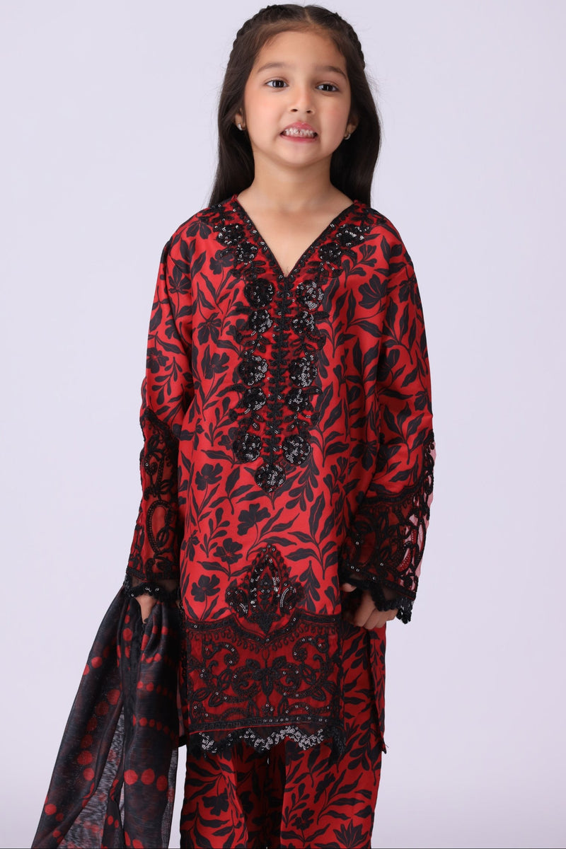 MKA-09 3PC GIRLS STITCHED