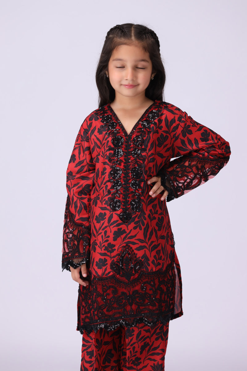 MKA-09 3PC GIRLS STITCHED