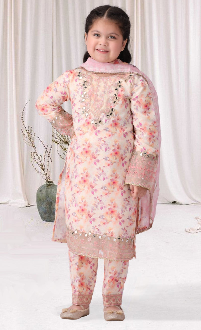 MKA-11 3PC GIRLS STITCHED