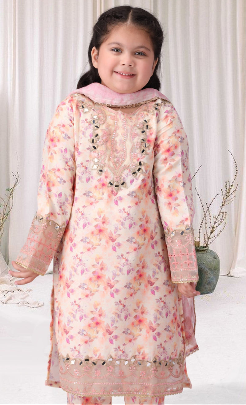MKA-11 3PC GIRLS STITCHED