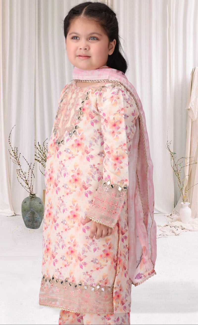 MKA-11 3PC GIRLS STITCHED