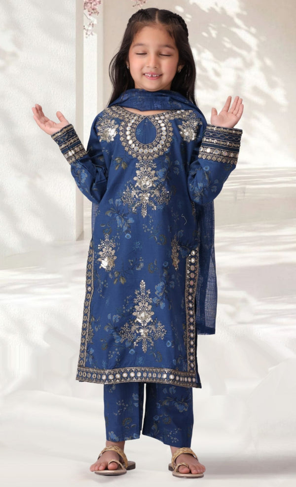 MKA-15 3PC GIRLS STITCHED