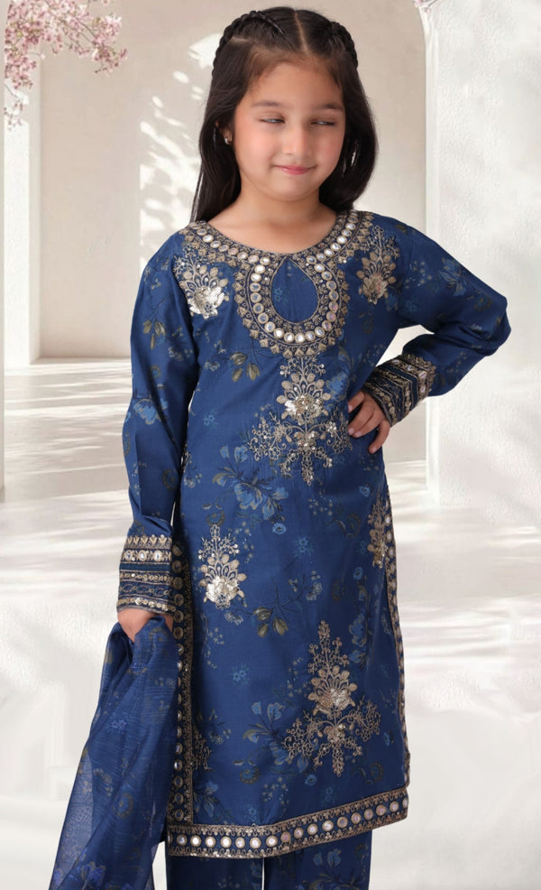 MKA-15 3PC GIRLS STITCHED
