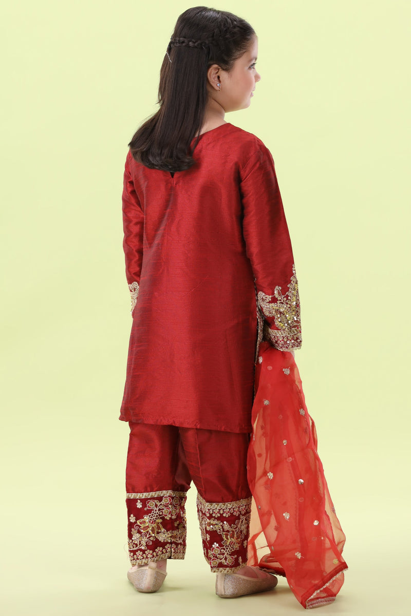MKA-33 3PC GIRLS STITCHED