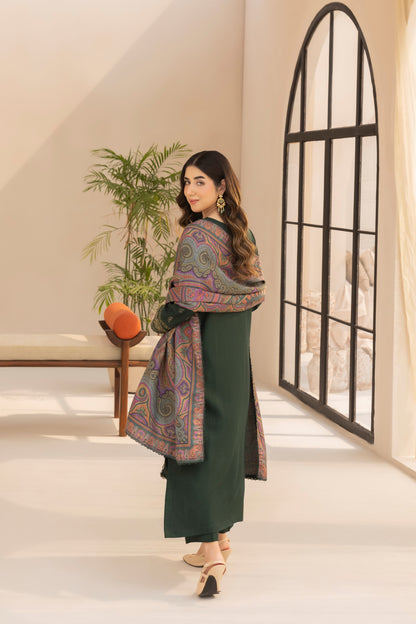 MWD-01 DHANAK 3PC STITCHED/UNSTITCHED