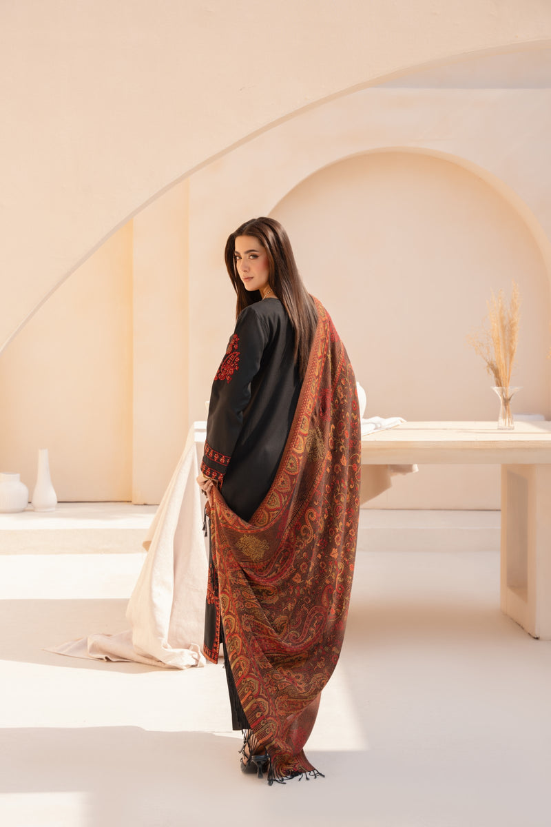 MWD-21 DHANAK 3PC STITCHED | UNSTITCHED