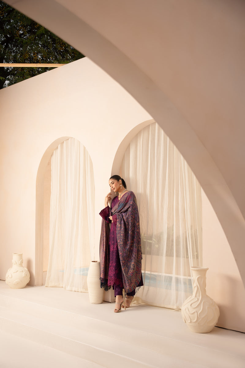 MWD-22 DHANAK 3PC STITCHED | UNSTITCHED